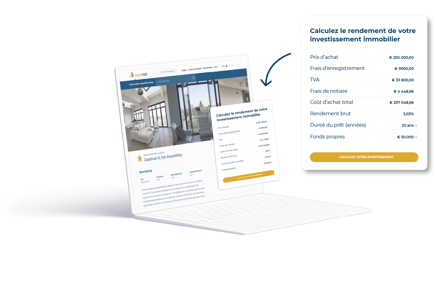 Exemple d'intégration sur site Web